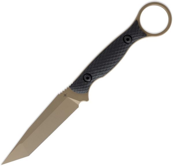 Toor Serpent T Fixed Blade CPM-3V Tanto FDE 3.75"