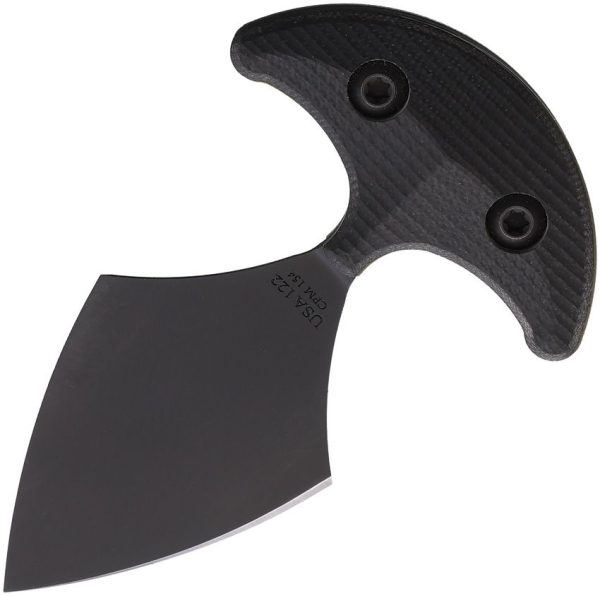 Toor Vasive Push Dagger CPM-154 Black Fixed Blade USA