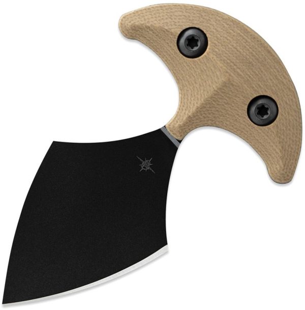 Toor Vasive Push Dagger Tan G10 CPM-154 Fixed Blade Knife