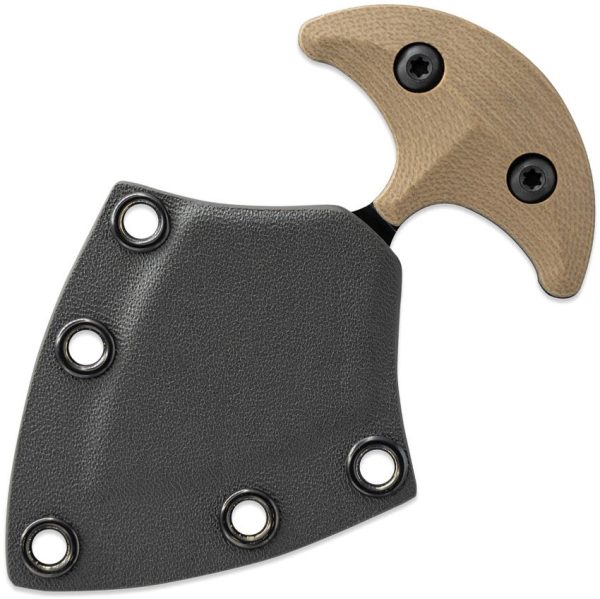 Toor Vasive Push Dagger Tan G10 CPM-154 Fixed Blade Knife