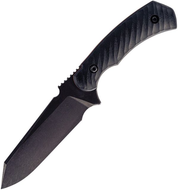 Toor Zenith Fixed Blade Havoc Black CPM Cru-Wear Steel Knife