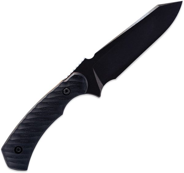 Toor Zenith Fixed Blade Havoc Black CPM Cru-Wear Steel Knife