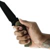 Toor Zenith Fixed Blade CPM Cru-Wear Green G10 Knife