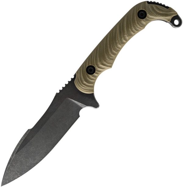 TR33853.jpg Toor Apnea Fixed Blade Green G10 CPM Cru-Wear Steel Knife