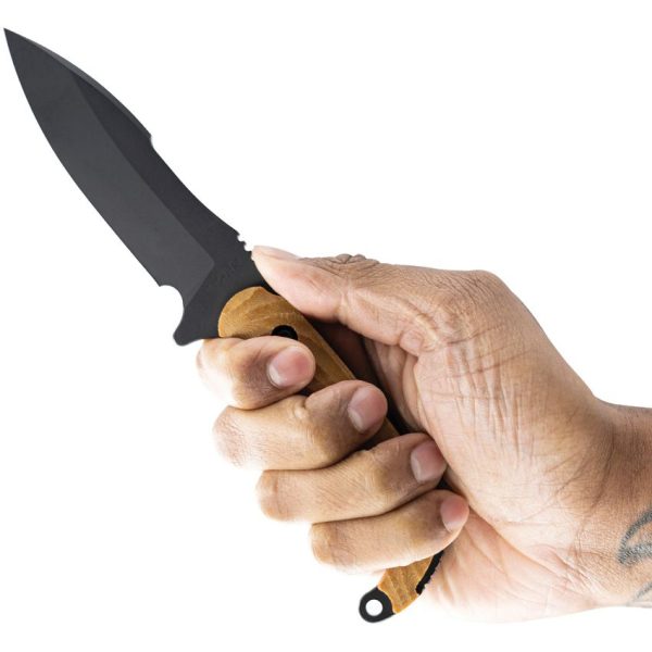 Toor Pin-Up Apnea Fixed Blade CPM Cru-Wear Steel Knife USA