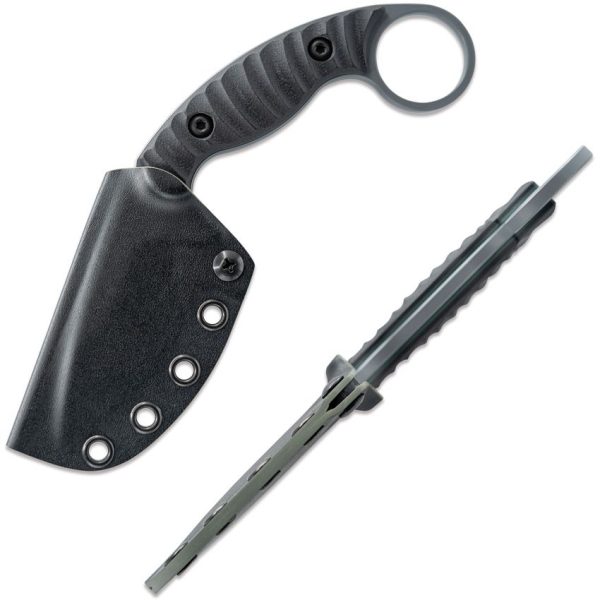 Toor Karsumba S Fixed Blade CPM-M4 Black G10 Kydex