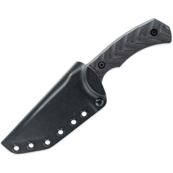 Toor Mullet T Socom Black Fixed Blade Knife CPM-M4