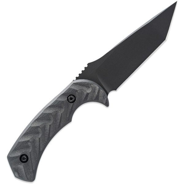 Toor Mullet T Socom Black Fixed Blade Knife CPM-M4