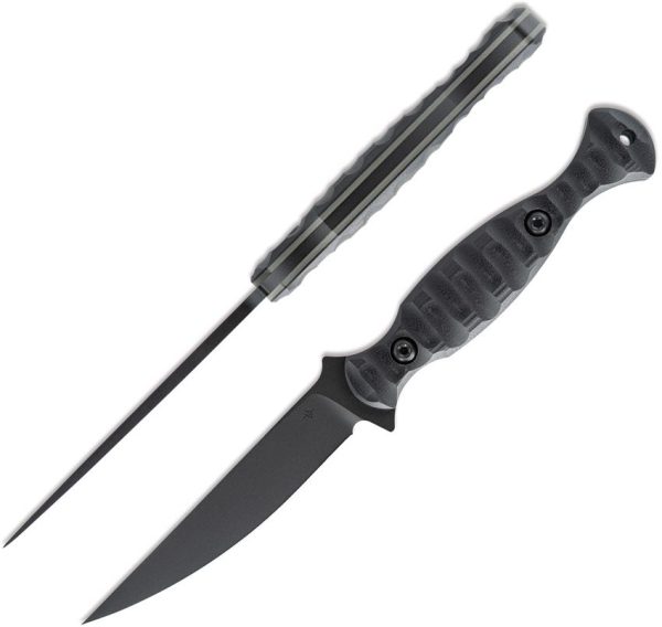 Toor Regal Fixed Blade Socom Black CPM-M4 G10 Knife