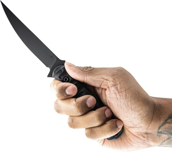 Toor Regal Fixed Blade Socom Black CPM-M4 G10 Knife