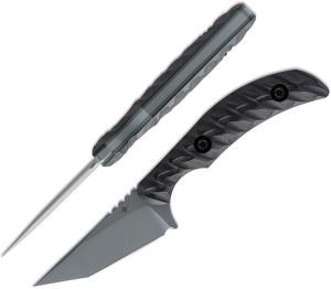 Toor Shifter T Fixed Blade 2.75" CPM-M4 Gray Tanto Knife USA