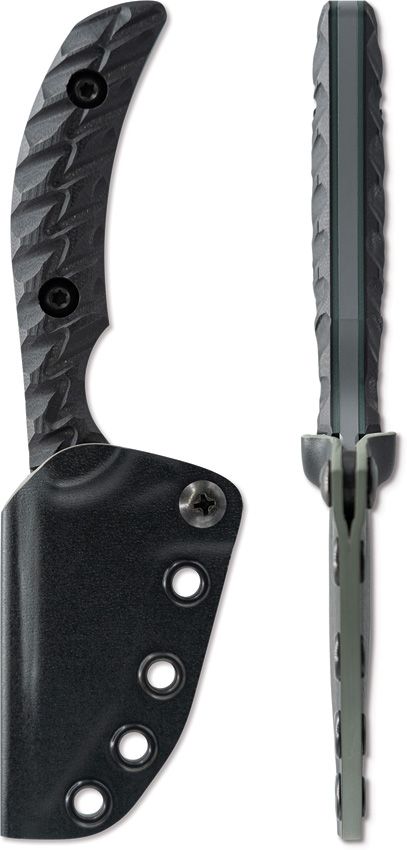 Toor Shifter T Fixed Blade 2.75" CPM-M4 Gray Tanto Knife USA