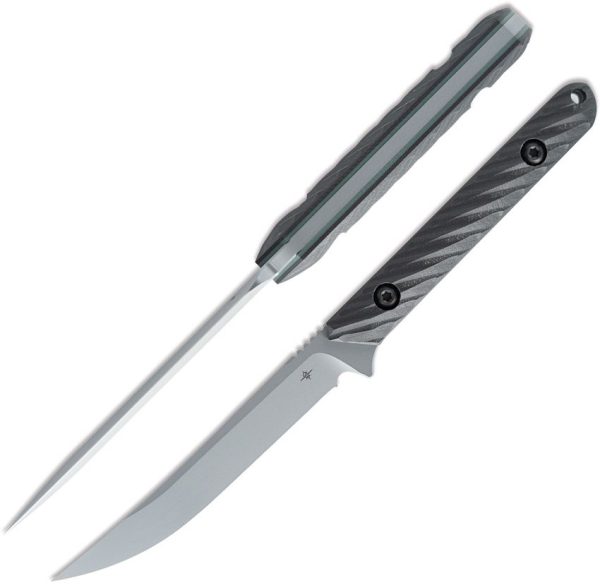 Toor Vespen Fixed Blade CPM-M4 Phantom Gray G10 Handle