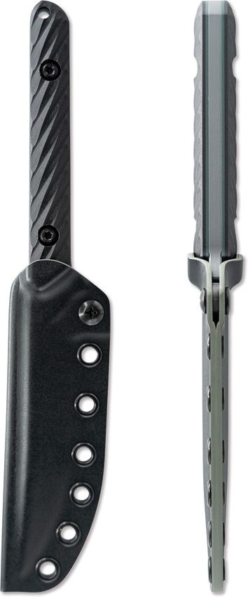 Toor Vespen Fixed Blade CPM-M4 Phantom Gray G10 Handle