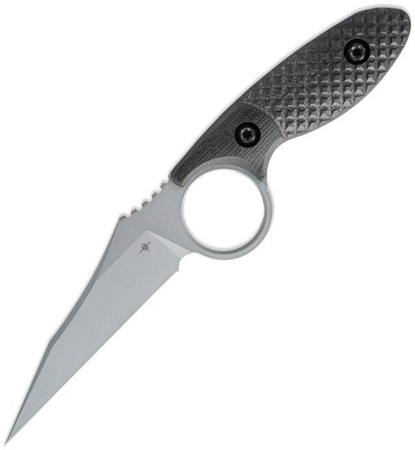Toor Cortano Fixed Blade CPM-M4 Wharncliffe Gray G10 Knife