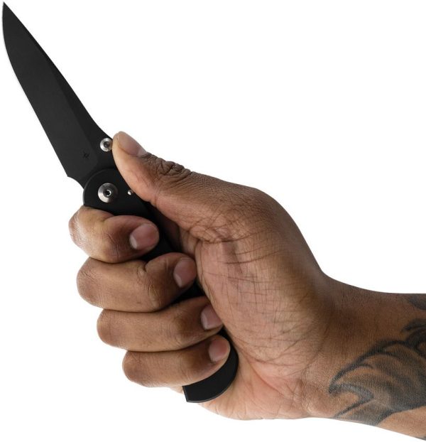 Toor Merchant 2.0 S Framelock CPM S35VN Black Folding Knife