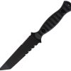 Toor Overlord Fixed Blade Shadow 4.5" CPM-154 Black G10
