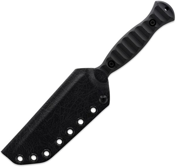 Toor Overlord Fixed Blade Shadow 4.5" CPM-154 Black G10