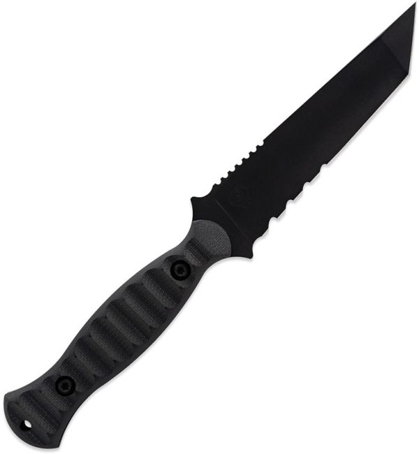 Toor Overlord Fixed Blade Shadow 4.5" CPM-154 Black G10