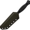 Toor Overlord Fixed Blade CPM-154 Tanto Woodland Kydex Sheath