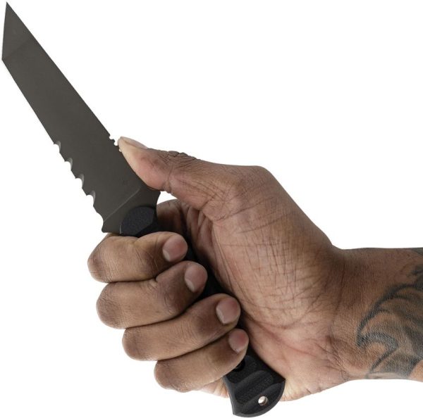 Toor Overlord Fixed Blade CPM-154 Tanto Woodland Kydex Sheath