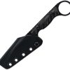 Toor Jank Shank W Fixed Blade CPM-M4 Black Wharncliffe Knife