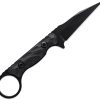 Toor Jank Shank W Fixed Blade CPM-M4 Black Wharncliffe Knife