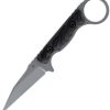 Toor Jank Shank W Fixed Blade CPM-M4 Gray G10 Knife