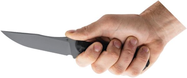 Toor Krypteia S Fixed Blade CPM-M4 Gray G10 Knife Sheath