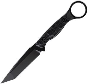 Toor Serpent T Fixed Blade CPM-M4 Black G10 Tanto Knife