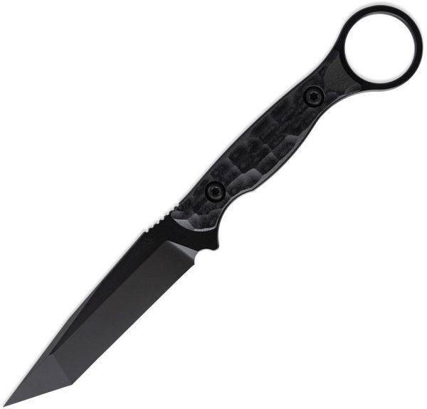Toor Serpent T Fixed Blade CPM-M4 Black G10 Tanto Knife