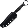 Toor Serpent T Fixed Blade CPM-M4 Black G10 Tanto Knife