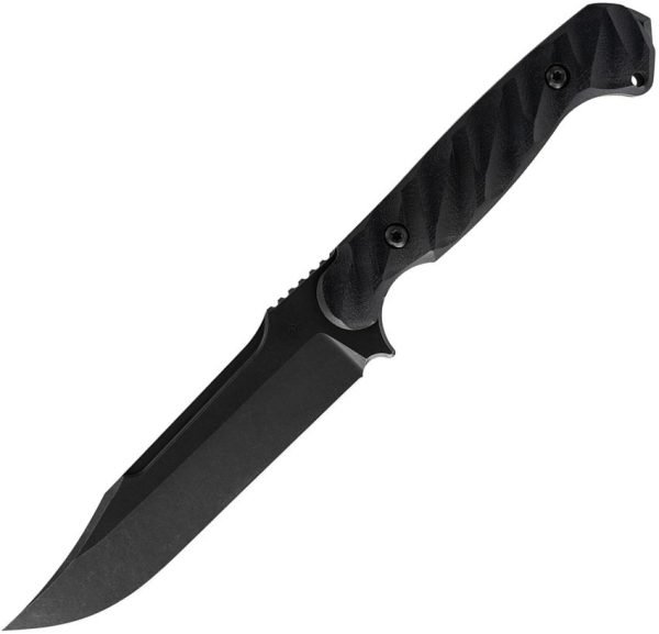 Toor Valor MK1 Fixed Blade CPM Cru-Wear Steel Black G10