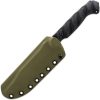 Toor Valor MK1 Fixed Blade CPM Cru-Wear Steel Black G10