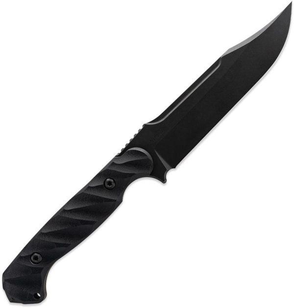 Toor Valor MK1 Fixed Blade CPM Cru-Wear Steel Black G10