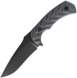 Toor Mullet S Fixed Blade CPM-M4 Black 4" Knife Sheath