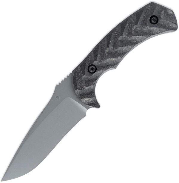 Toor Mullet S Fixed Blade CPM-M4 Gray Tactical Knife USA
