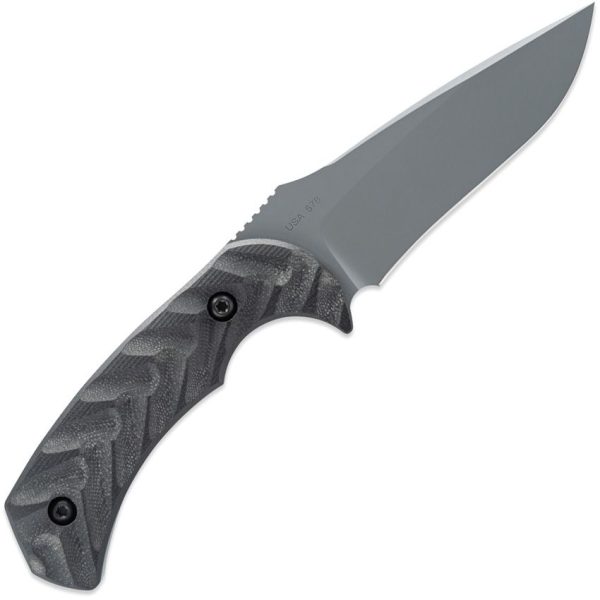 Toor Mullet S Fixed Blade CPM-M4 Gray Tactical Knife USA