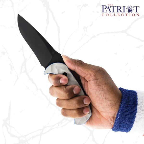 Toor Mullet Patriot Fixed Blade CPM-M4 Black G10 Kydex