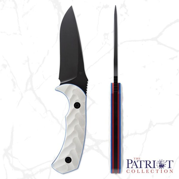 Toor Mullet Patriot Fixed Blade CPM-M4 Black G10 Kydex