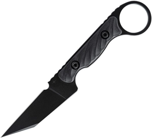Toor Jank Shank Pikal Shadow Black Fixed Blade CPM-154