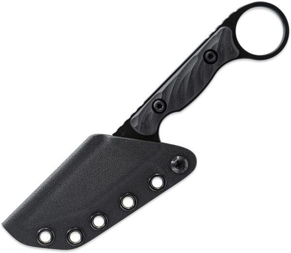 Toor Jank Shank Pikal Shadow Black Fixed Blade CPM-154