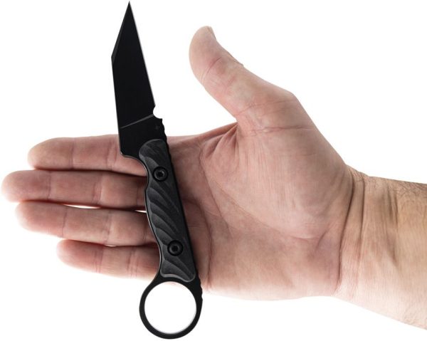 Toor Jank Shank Pikal Shadow Black Fixed Blade CPM-154