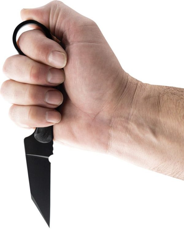 Toor Jank Shank Pikal Shadow Black Fixed Blade CPM-154