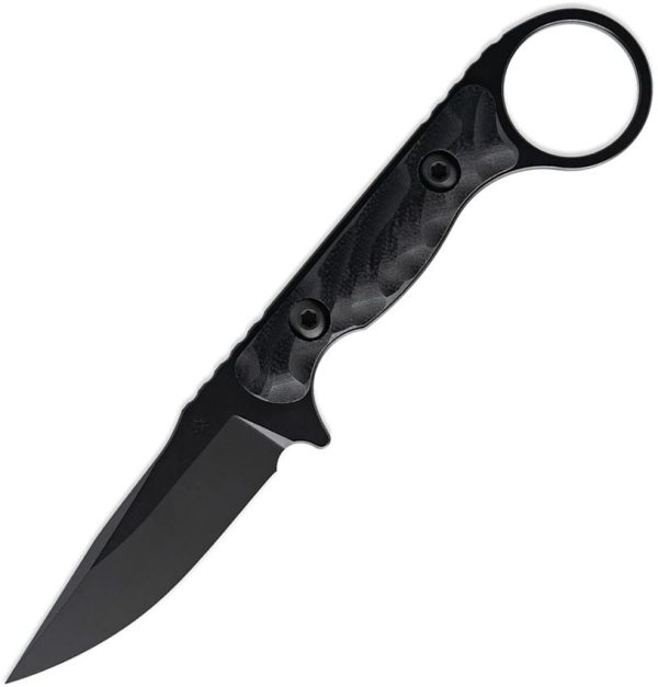TR64287.jpg Toor Jank Shank S Fixed Blade CPM-M4 Black Kydex Sheath