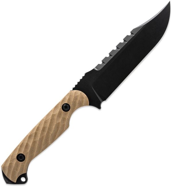 TR64290_add_02.jpg Toor Crewman Fixed Blade Tan CPM Cru-Wear Sawback Knife