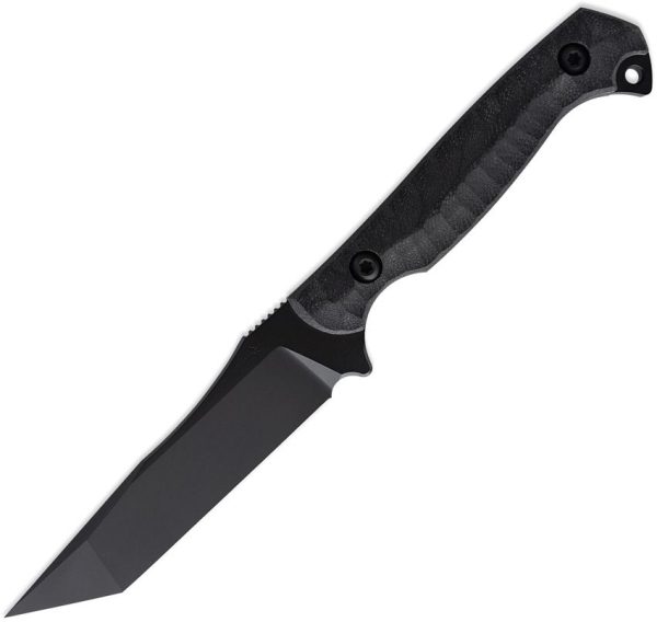 Toor Krypteia T Fixed Blade CPM-M4 Black G10 Kydex Sheath