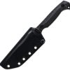 Toor Krypteia T Fixed Blade CPM-M4 Black G10 Kydex Sheath
