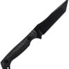 Toor Krypteia T Fixed Blade CPM-M4 Black G10 Kydex Sheath