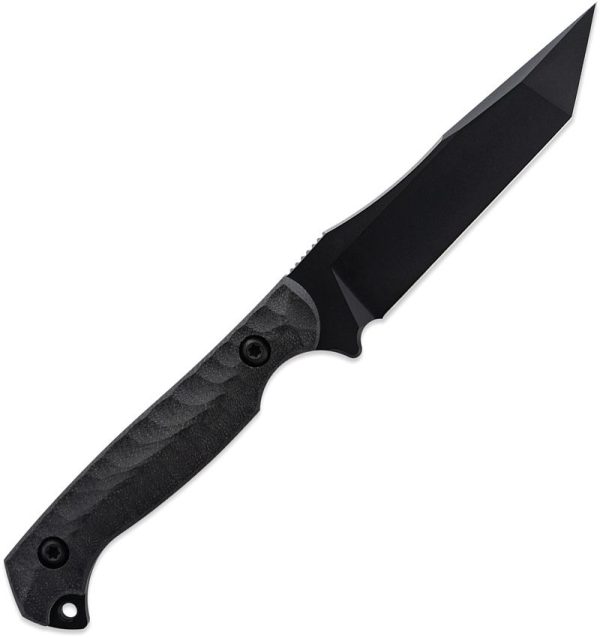 Toor Krypteia T Fixed Blade CPM-M4 Black G10 Kydex Sheath